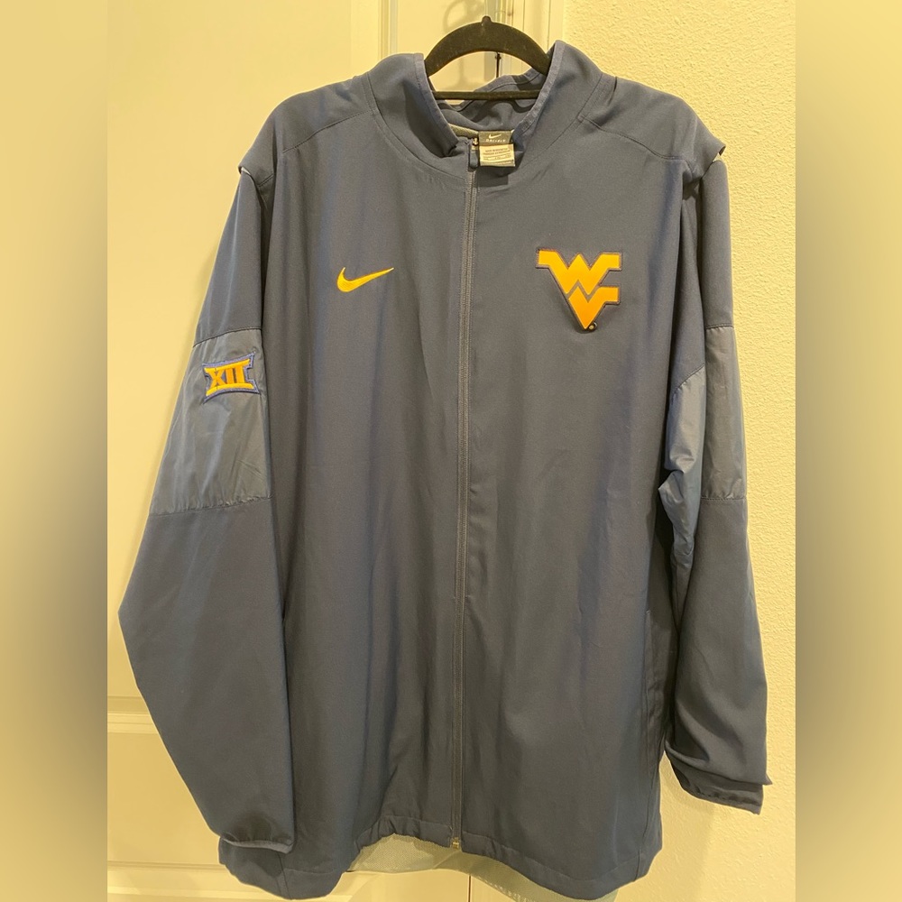 Nike West Virginia wind breaker